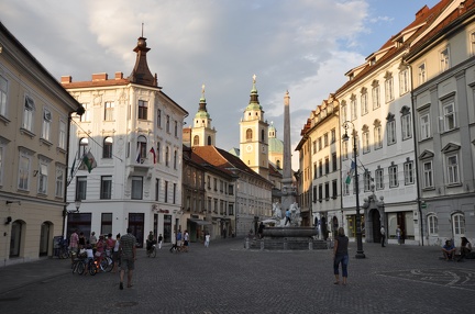 8 Robba Fountain with St  Nicholas in the background